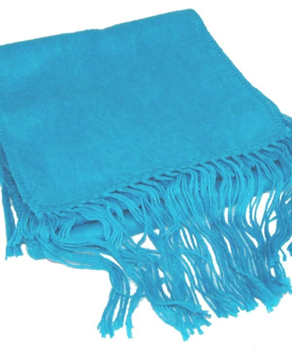 Sky Blue Alpaca Scarf 