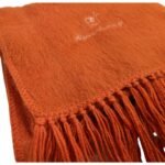 Orange Alpaca Scarf