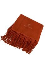 Orange Alpaca Scarf - Image 2