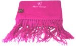Fuscia Alpaca Scarf