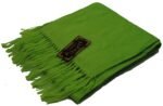 Green Alpaca Scarf  - Image 2