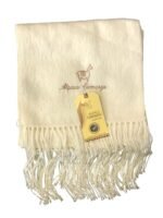 White Alpaca Scarf