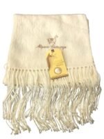 White Alpaca Scarf