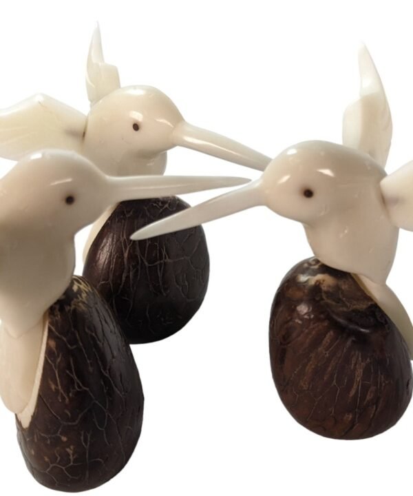 Tagua Carving Hummingbird