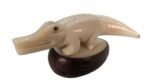 Tagua Carving Crocodile