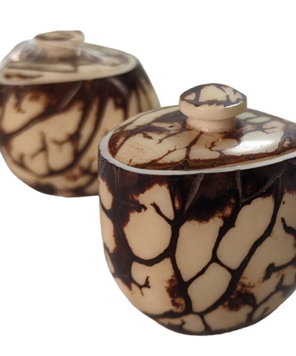 Tagua Carved Stashbox