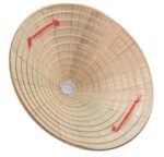 Genuine Painted Vietnamese Non La Hat - Image 3