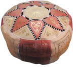 Pink Moroccan Pouffe