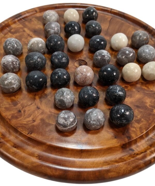 Thuya Wood Solitaire Set
