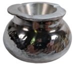 Moroccan Aluminium Ashtray | Handmade Hammered Aluminium - Image 2