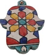 Moroccan Zellige Hand of Fatima  / Khmasa / Hamsa S-A2 - Image 3