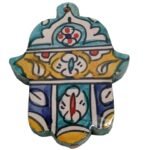Ceramic Khamsa Tile