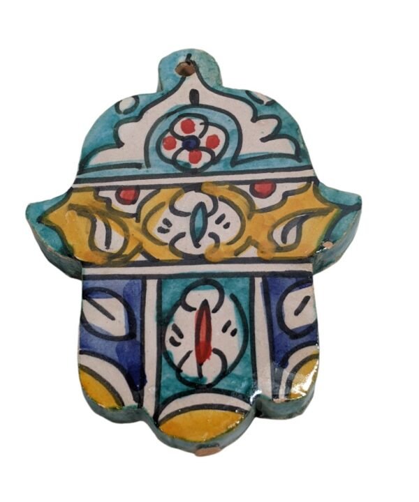 Ceramic Khamsa Tile