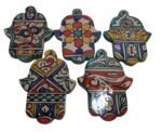 Moroccan Zellige Hand of Fatima / Khmasa / Hamsa S-A3 - Image 3