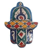 Moroccan Zellige Hand of Fatima / Khmasa / Hamsa M-B2 - Image 3