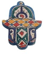 Zellige Hand of Fatima Tile