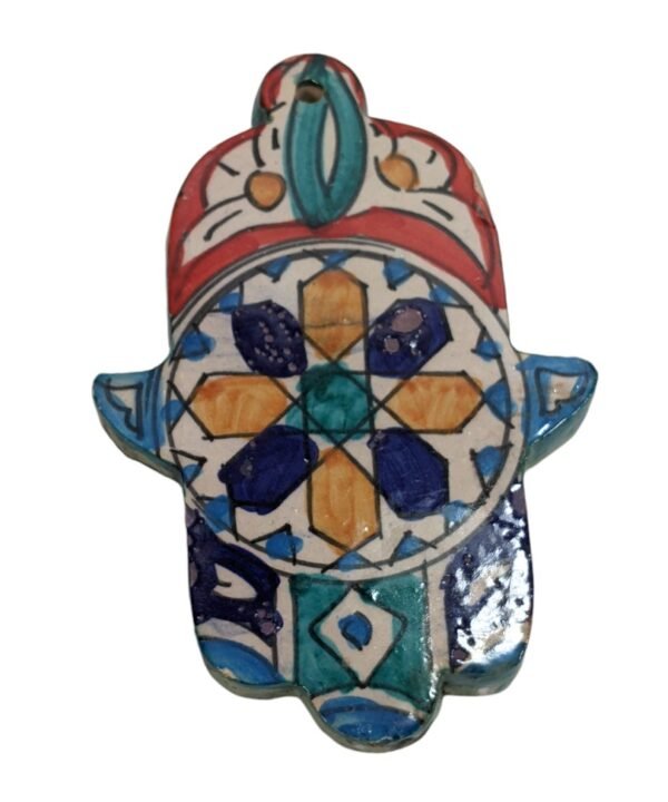 Moroccan Zellige Khamsa