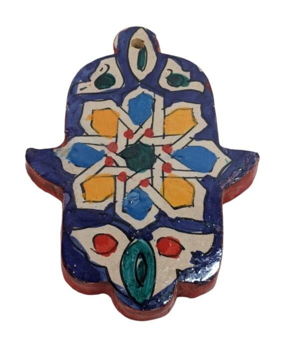 Moroccan Zellige Hand of Fatima