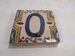 Zellige Number Tile Zero