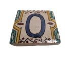 Zellige Number Tile Zero