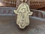 Brass Hamsa Knocker | Genuine Engraved Moroccan - Hand of - Image 4