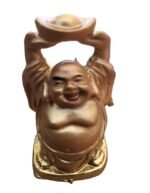 Laughing buddha Murti Diwali Puja Hindu God Diya Pooja Statue Prayer Diwali Navratri - Image 2