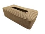 Raffia Tissue Box Cover