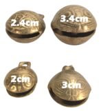 Vintage Brass Bells Set
