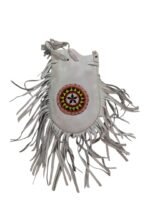 fair trade leather pouch