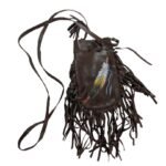 fair trade leather pouch