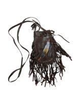 fair trade leather pouch