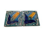 Moroccan Zellige Tiles B | Mosaic - Pair - Hamsa DESIGN - - Image 4