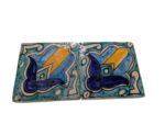 Moroccan Zellige Tiles B | Mosaic - Pair - Hamsa DESIGN - - Image 2