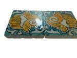 Moroccan Zellige Tiles I | Mosaic - Pair - Hamsa DESIGN - - Image 2