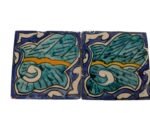 Moroccan Zellige Tiles J | Mosaic - Pair - Hamsa DESIGN - - Image 4