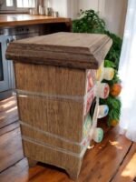 Wooden 4 Drawer Chest