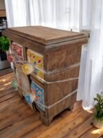 Wooden 4 Drawer Chest