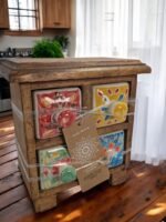 Wooden 4 Drawer Chest