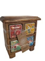 Wooden 4 Drawer Chest