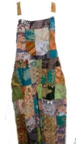 Patchwork Dungarees Old Batik from Bali - Image 14