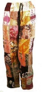 Patchwork Pants Trousers  in Old Batik by Terrapin - Image 4