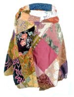 Patchwork Halterneck Skirt - Vintage Balinese Batik - Med - Image 7