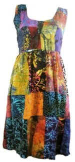 gypsy patchwork dress