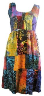 gypsy patchwork dress