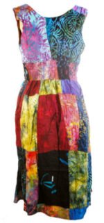gypsy patchwork dress