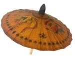 Handpainted Dragon Parasol | Oriental Sun - Wooden Theatre - Image 6