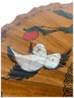 Handpainted Bird Parasol