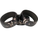 Tagua Nut Rings Set