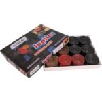 Wooden Carrom Men Set | FULL SET - BOXED - JUPITER