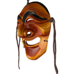 Large Hand-Carved Mask Yangban